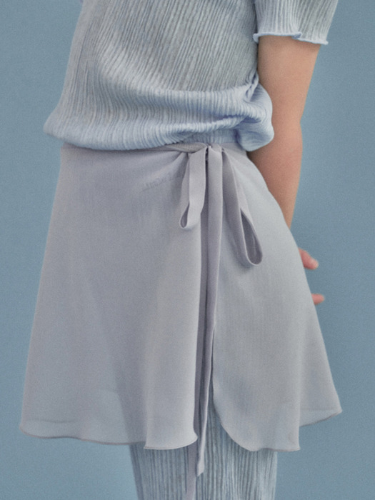 ballet wrap skirt_ocean