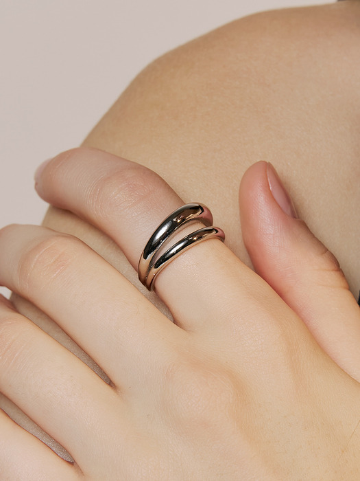 bold double ring