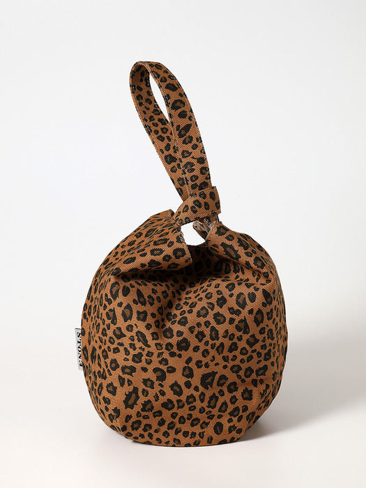 Dumpling wrist bag_Leopard