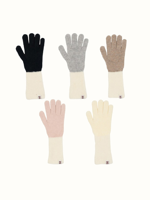 Claus gloves_3 colors