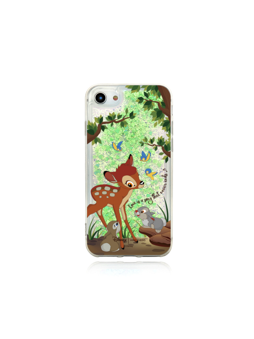 Bambi with forest friends Glitter Case