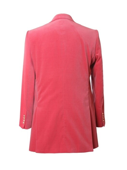 UTH-FB03 velvet blazer[pink(UNISEX)]