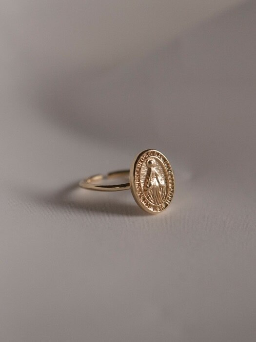Maria Coin Ring Gold