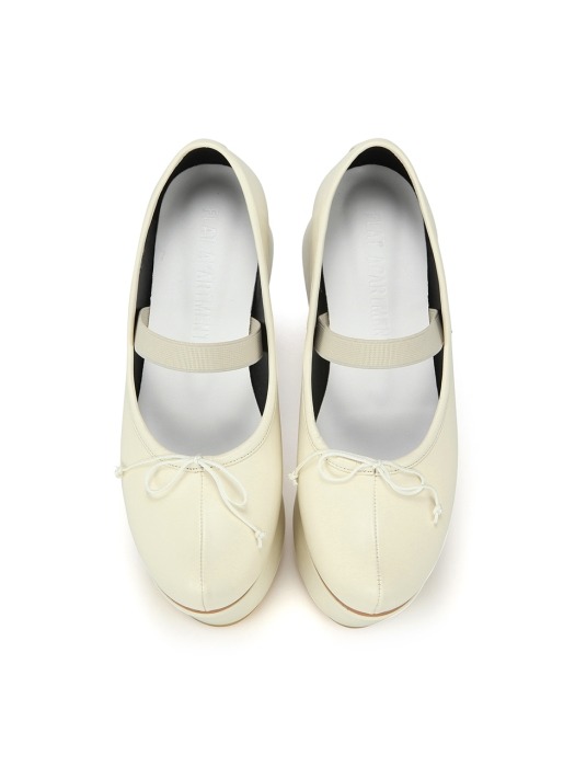 Pointed Toe Ballerina with Separated Platforms | Butter