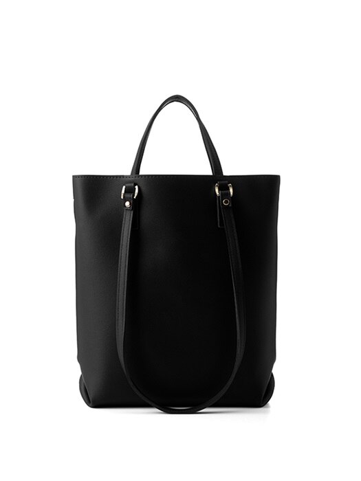 Tulip shoulder bag (black) - D1002BK