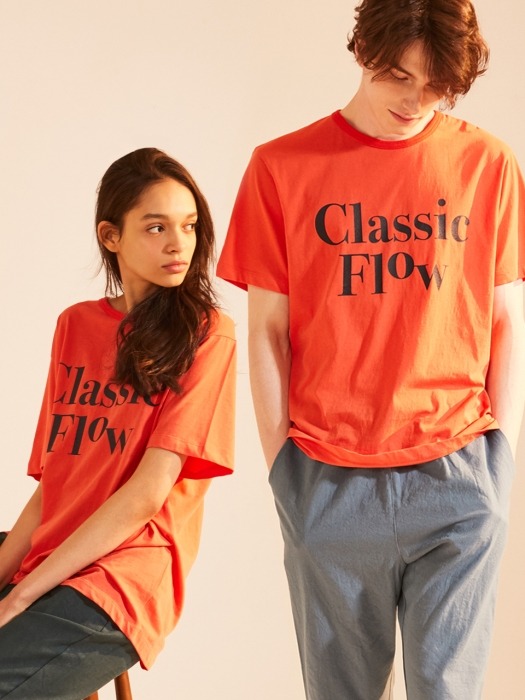 CLASSIC FLOW T-SHIRTS, Orange