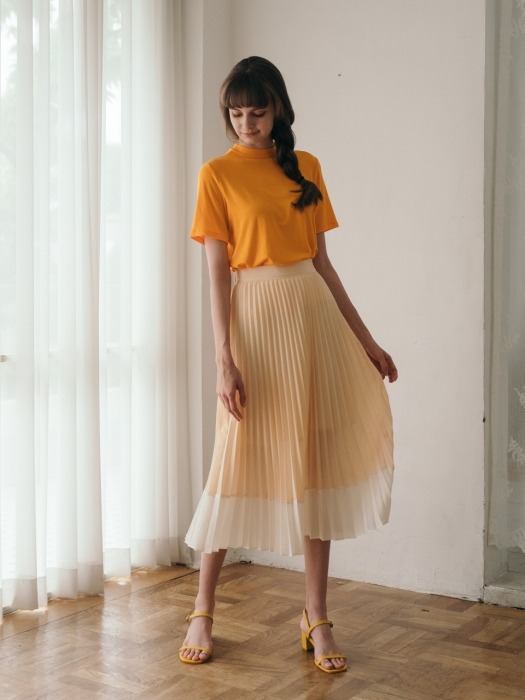 Bourges Pleats Skirt (4color)