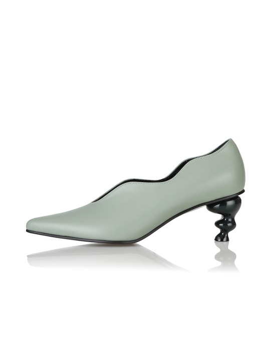 Haze pumps / YS9-P630 Smoky Green+Forest