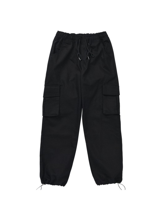 Banding Cargo Pants_Black