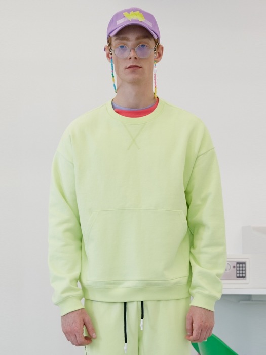 Brandbook Taze Sweatshirt (Lime Grass)