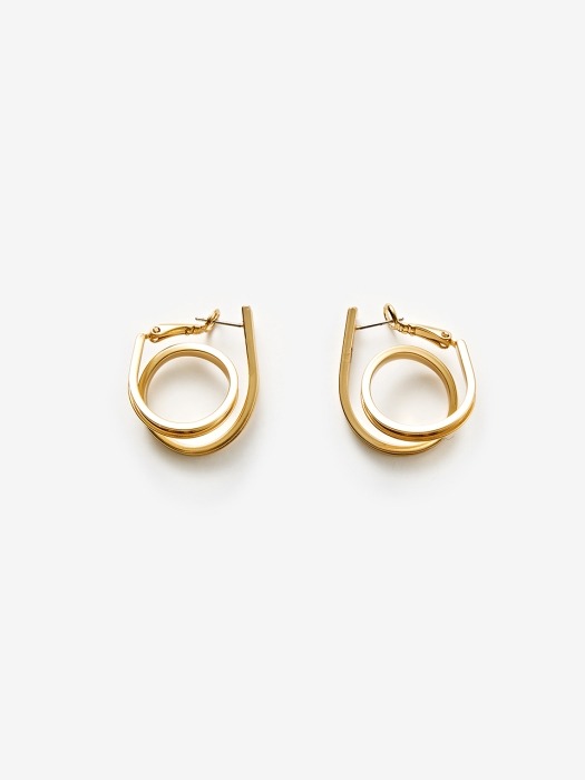 small coil itself earrings