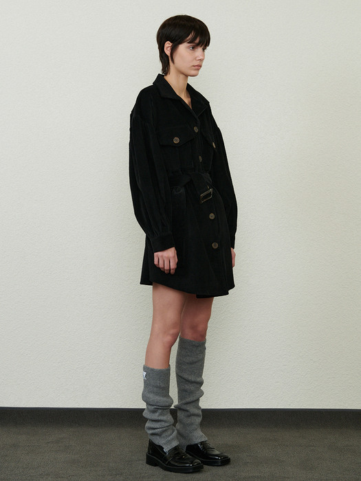 2Way Corduroy Dress_Black