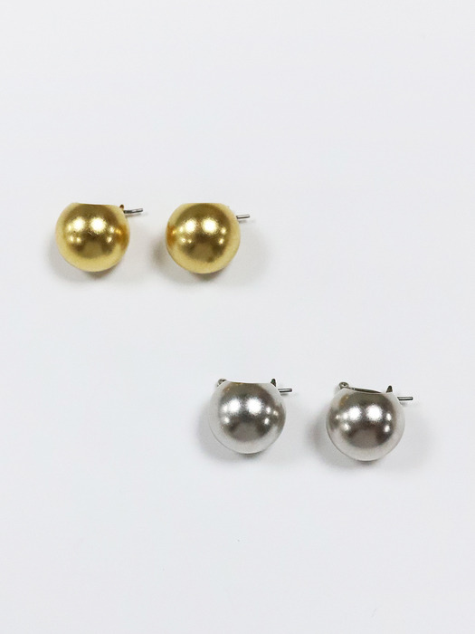 Small round earring (2color)