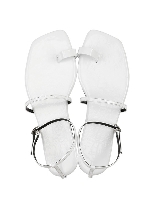 Y.01 Jane candy back T sandals / YY20S-S48 White