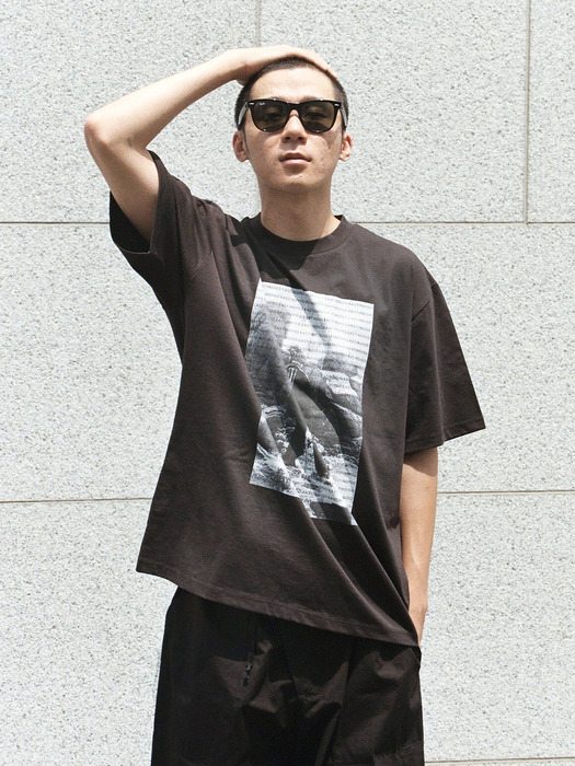 Photo T-Shirt Black