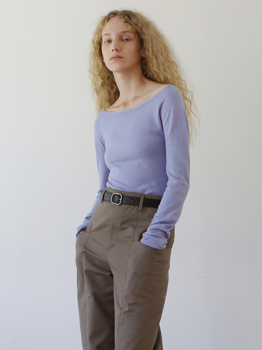 Pina Cashmere Wholegarment (lavender blue)