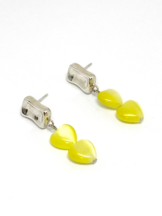 Fill in yellow heart Earring_2