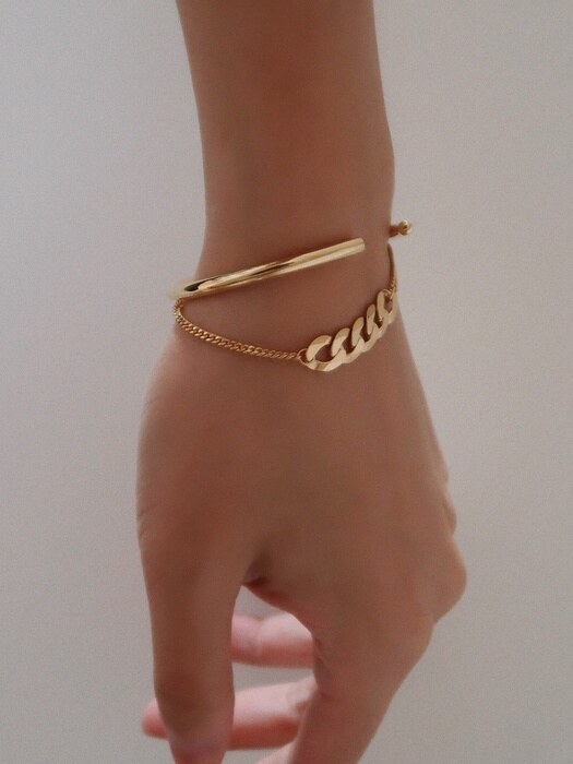 Round Bangle Gold