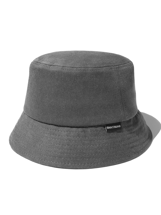 SP Pigment Washing Bucket Hat-Charcoal