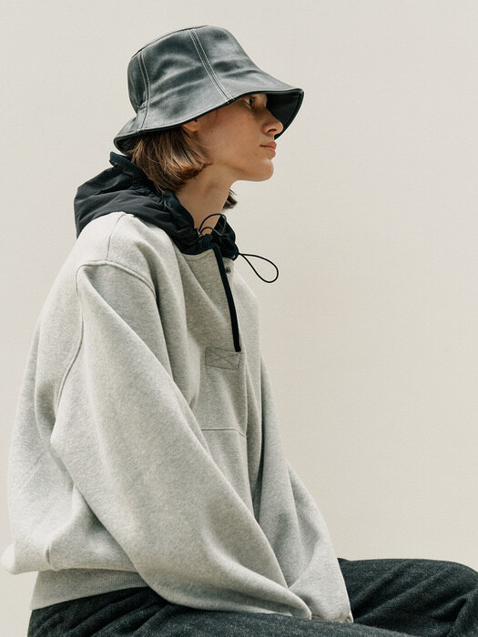 OVERFIT HOODY - GREY