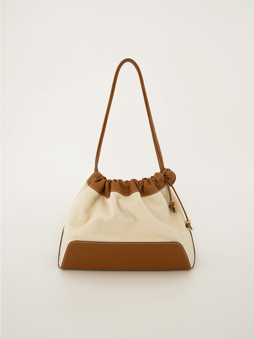 BALL STRING BAG / LIGHT TAN