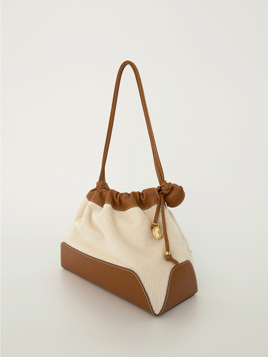 BALL STRING BAG / LIGHT TAN