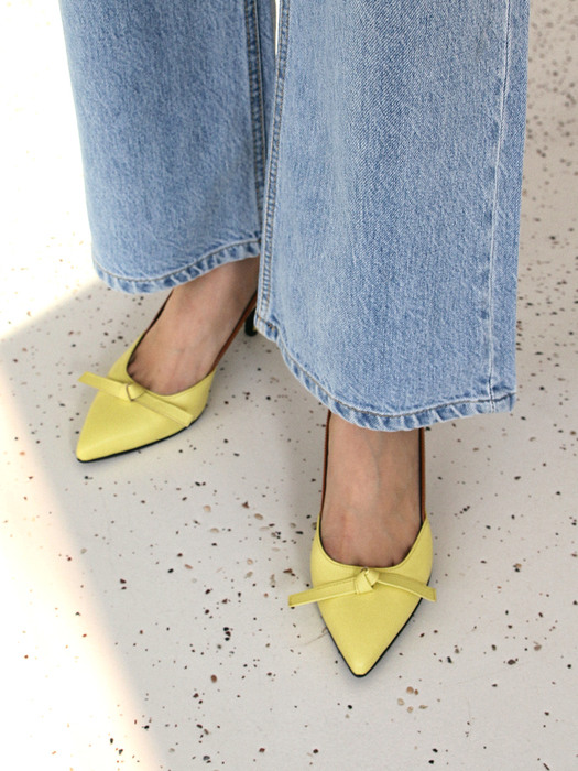 THE muse slingback pumps_cb0028_yellow