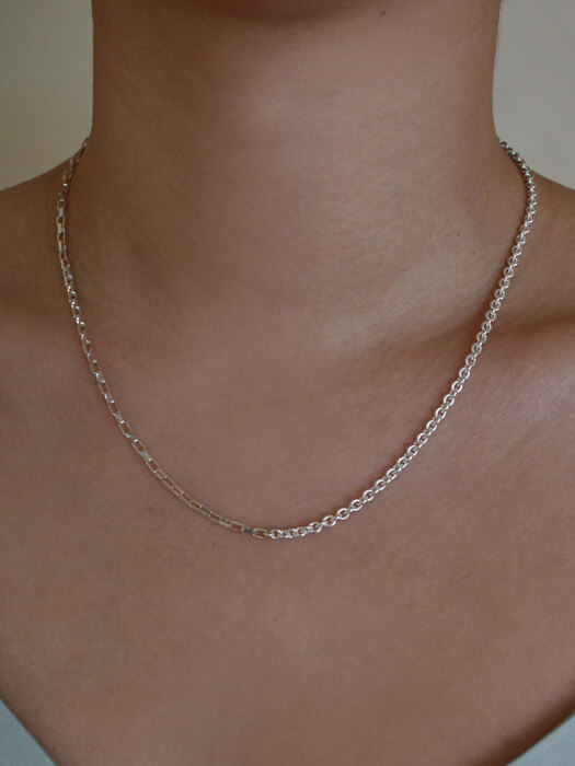 half chain necklace