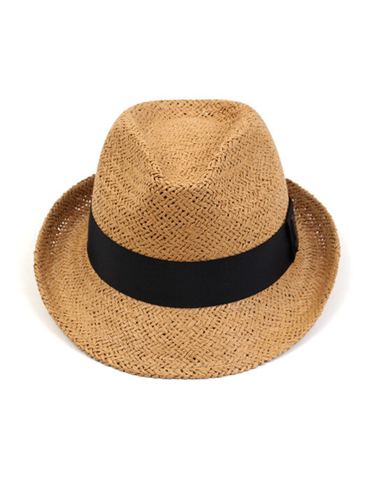 BU Summer Brown Short Fedora 여름페도라