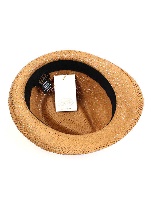 BU Summer Brown Short Fedora 여름페도라