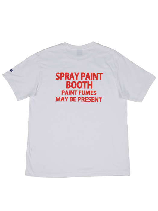 PAINT BOOTH TEE (WHITE)