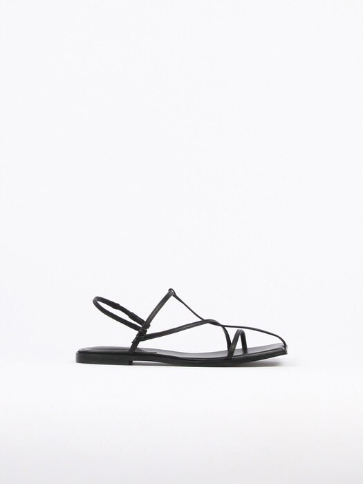 Yves Sandals Leather Black