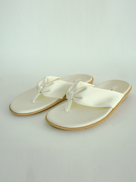 Turban Slipper (Ivory)