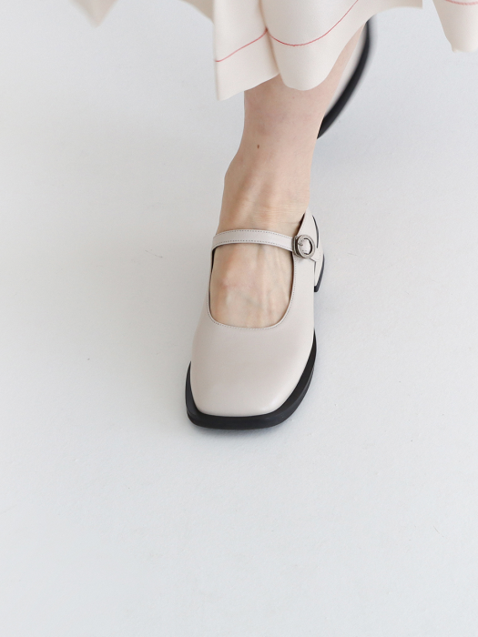 Osq Maryjane Shoes_21515_cream