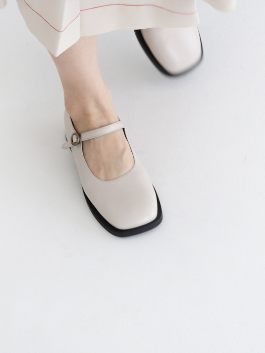 Osq Maryjane Shoes_21515_cream