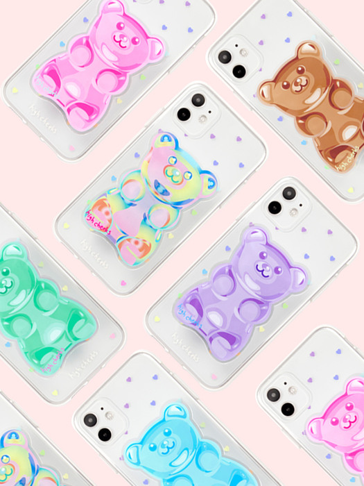 [SET] High Bear Acrylic Tok Phonecase_6 Colors