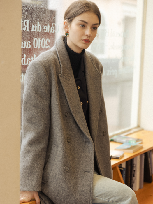 SERENA classic coat_grey