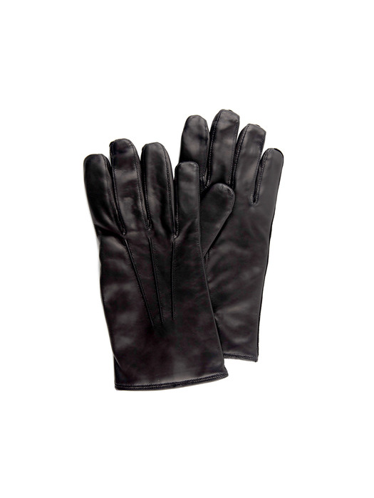 Nappa Leather Gloves For Men_Black