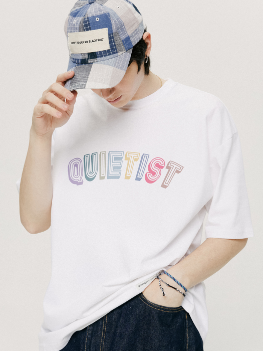 QT RAINBOW T SHIRTS-WHITE