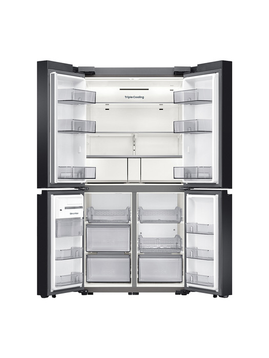 비스포크 양문형 냉장고 RF85B9001W6 4도어 새틴화이트 1등급 (설치배송/인증점)