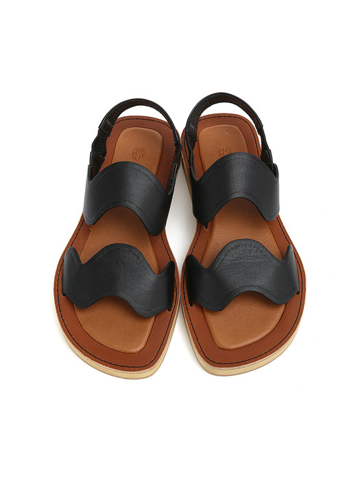 Aesthetic Sandal, Black