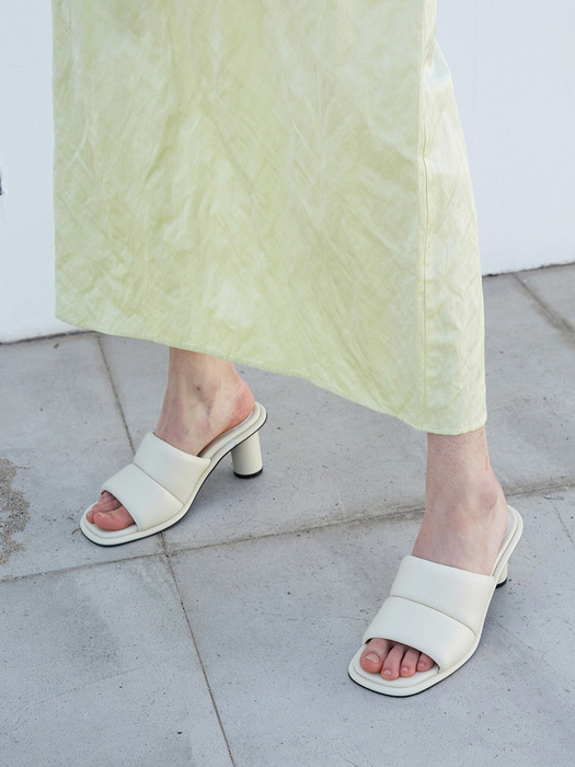 Laila Sandals Leather Ivory