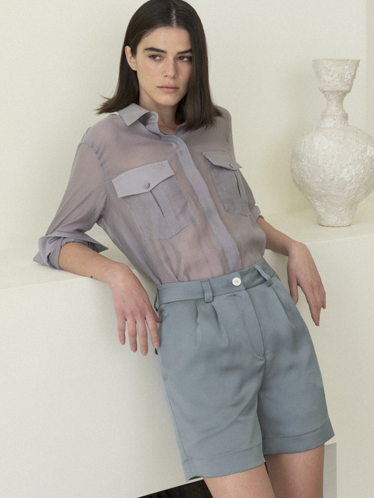 SEE-THROUGH SAFARI SHIRT_TT2S105VI