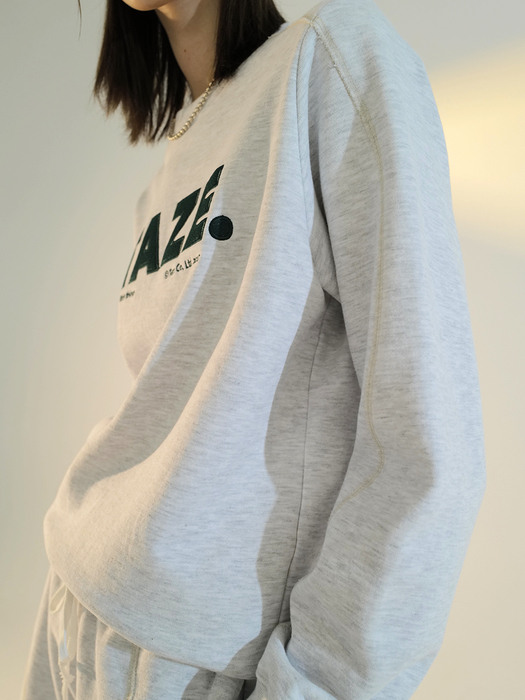 Juno Sweatshirt (Melange White)