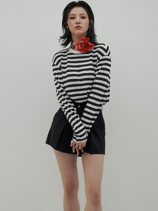 Inverted Box Pleats Shorts(WOMAN)_UTH-SP11 