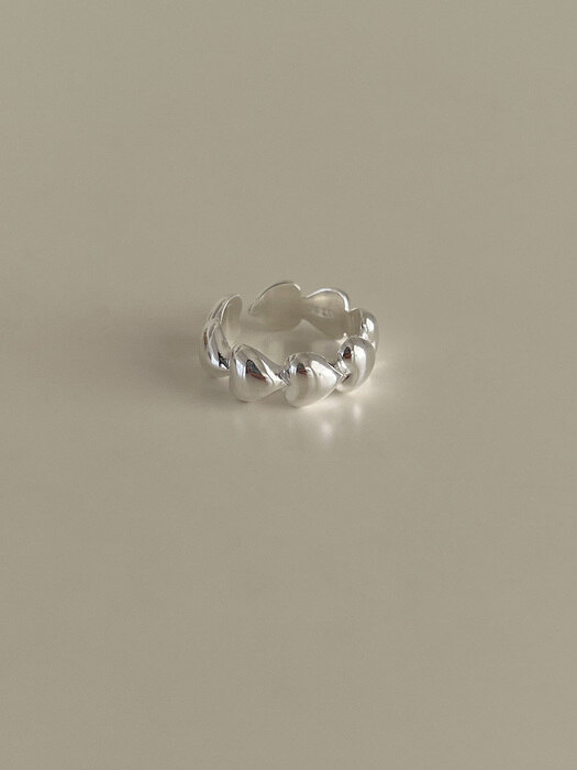 [925silver] Love story ring