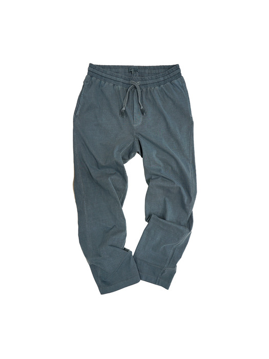 supima cotton sweat pants - blue