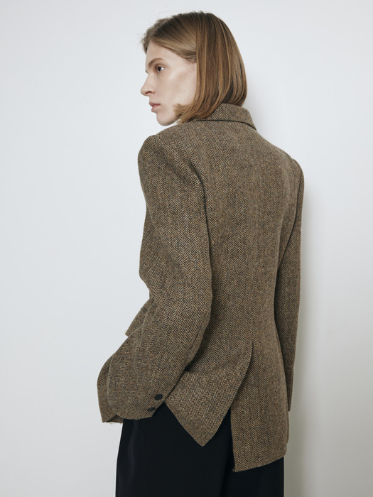 Semi-oversized Wool Jacket