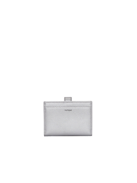 Magpie Card Wallet (맥파이 카드지갑) Jet Silver