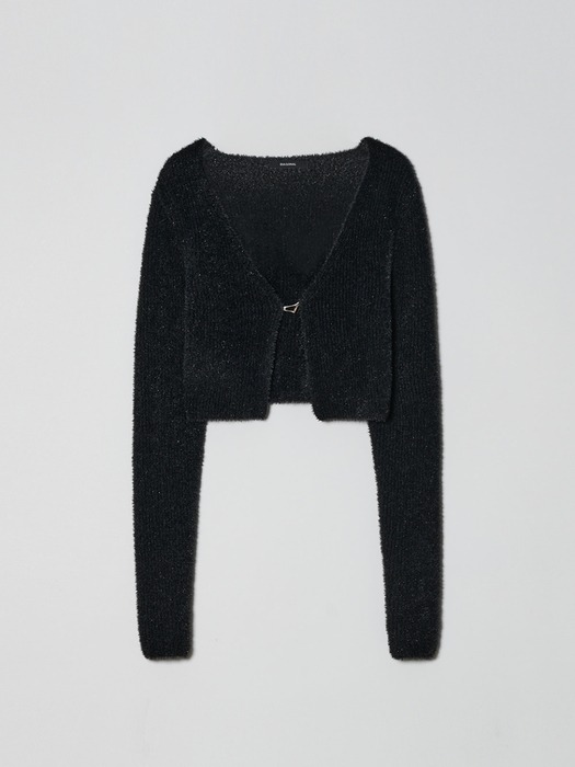 HOLIDAY METAL KNIT TOP (black)